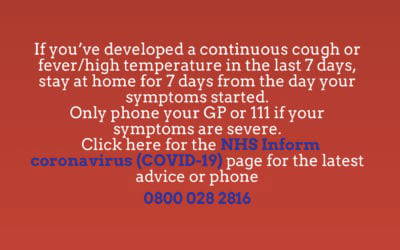 Coronavirus Update 16th March